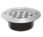 چراغ استخری توکار استیل 22 سانت برند Ledman